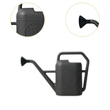 Maxbell Watering Can House Flower Ergonomic Handle Flower Bed Courtyard Spray Bottle 5L Gray