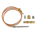 Maxbell Thermocoupler Replace Kit Sturdy Practical Replacement Set for Water Heaters 120 cm
