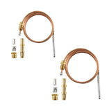 Maxbell Thermocoupler Replace Kit Sturdy Practical Replacement Set for Water Heaters 120 cm
