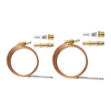Maxbell Thermocoupler Replace Kit Sturdy Practical Replacement Set for Water Heaters 120 cm