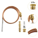 Maxbell Thermocoupler Replace Kit Sturdy Practical Replacement Set for Water Heaters 150 cm