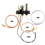 Maxbell Natural Gas Pilot Assembly Spare Home Accessory with Thermocouple Thermopile