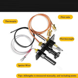 Maxbell Natural Gas Pilot Assembly Spare Home Accessory with Thermocouple Thermopile