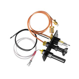 Maxbell Natural Gas Pilot Assembly Spare Home Accessory with Thermocouple Thermopile