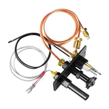 Maxbell Natural Gas Pilot Assembly Spare Home Accessory with Thermocouple Thermopile