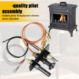 Maxbell Natural Gas Pilot Assembly Spare Home Accessory with Thermocouple Thermopile