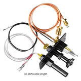 Maxbell Natural Gas Pilot Assembly Spare Home Accessory with Thermocouple Thermopile