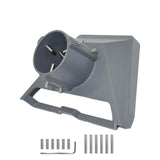 Maxbell Pipe Adapter Kit Pole Mount Adapter Mounting Kit for Gen 3 V3 Kickstand Dish Gray