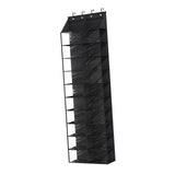 Maxbell Door Shoe Organizer Black Hanging Shoe Organizer for Indoor Living Room Home
