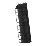 Maxbell Door Shoe Organizer Black Hanging Shoe Organizer for Indoor Living Room Home