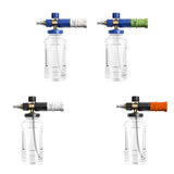 Maxbell Hand Pump Pressure Foam Sprayer Foam Washing Sprayer for Outdoor Indoor Lawn Blue White