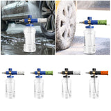 Maxbell Hand Pump Pressure Foam Sprayer Foam Washing Sprayer for Outdoor Indoor Lawn Blue White