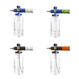 Maxbell Hand Pump Pressure Foam Sprayer Foam Washing Sprayer for Outdoor Indoor Lawn Blue White