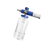 Maxbell Hand Pump Pressure Foam Sprayer Foam Washing Sprayer for Outdoor Indoor Lawn Blue White