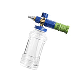 Maxbell Hand Pump Pressure Foam Sprayer Foam Washing Sprayer for Outdoor Indoor Lawn Blue Green