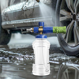 Maxbell Hand Pump Pressure Foam Sprayer Foam Washing Sprayer for Outdoor Indoor Lawn Blue Green