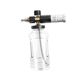 Maxbell Hand Pump Pressure Foam Sprayer Foam Washing Sprayer for Outdoor Indoor Lawn Black White