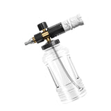 Maxbell Hand Pump Pressure Foam Sprayer Foam Washing Sprayer for Outdoor Indoor Lawn Black White