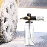 Maxbell Hand Pump Pressure Foam Sprayer Foam Washing Sprayer for Outdoor Indoor Lawn Black White