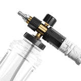 Maxbell Hand Pump Pressure Foam Sprayer Foam Washing Sprayer for Outdoor Indoor Lawn Black White