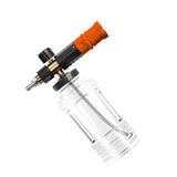 Maxbell Hand Pump Pressure Foam Sprayer Foam Washing Sprayer for Outdoor Indoor Lawn Black Orange