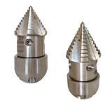 Maxbell Sludge Cleaning Nozzle Ceramic Nozzle for Car Washing Pipe Unclogging Window Type 1