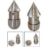 Maxbell Sludge Cleaning Nozzle Ceramic Nozzle for Car Washing Pipe Unclogging Window Type 1