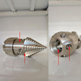 Maxbell Sludge Cleaning Nozzle Ceramic Nozzle for Car Washing Pipe Unclogging Window Type 1