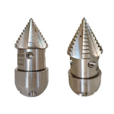 Maxbell Sludge Cleaning Nozzle Ceramic Nozzle for Car Washing Pipe Unclogging Window Type 1