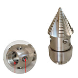 Maxbell Sludge Cleaning Nozzle Ceramic Nozzle for Car Washing Pipe Unclogging Window Type 2