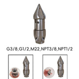 Maxbell Sewer Jetter Nozzle Rotating Connector Pressure Washer Sewer Jet Hose Nozzle G3 8
