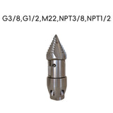 Maxbell Sewer Jetter Nozzle Rotating Connector Pressure Washer Sewer Jet Hose Nozzle G3 8