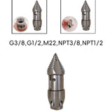 Maxbell Sewer Jetter Nozzle Rotating Connector Pressure Washer Sewer Jet Hose Nozzle G3 8
