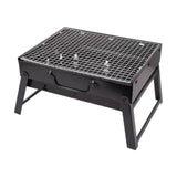 Maxbell Foldable BBQ Grill Multipurpose Barbecue Grill for Picnic Garden Backpacking 22x43x29cm