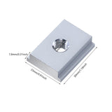 Maxbell 10x T Slot Sliders Easy to Use Sturdy Assembly Practical Compact Accessories M6