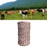 Maxbell 200M for Horse Fencing Safe Enough for Large Animals Electric Fence Polywire