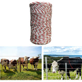 Maxbell 200M for Horse Fencing Safe Enough for Large Animals Electric Fence Polywire