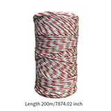 Maxbell 200M for Horse Fencing Safe Enough for Large Animals Electric Fence Polywire