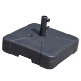 Maxbell Patio Water Filled Umbrella Base Stand for 1.5" 1.9" Poles