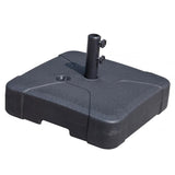 Maxbell Patio Water Filled Umbrella Base Stand for 1.5" 1.9" Poles