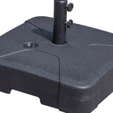 Maxbell Patio Water Filled Umbrella Base Stand for 1.5" 1.9" Poles