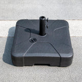 Maxbell Patio Water Filled Umbrella Base Stand for 1.5" 1.9" Poles