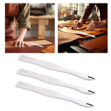 Maxbell Punching Leather Craft Ruler DIY Leather Crafting Tool for Drawing Household 2mm