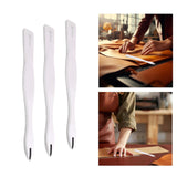 Maxbell Punching Leather Craft Ruler DIY Leather Crafting Tool for Drawing Household 2mm