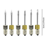 Maxbell Soldering Iron Tips E10 Interface Parts Easy to Use Replacements for Outdoor