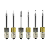 Maxbell Soldering Iron Tips E10 Interface Parts Easy to Use Replacements for Outdoor