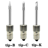 Maxbell Soldering Iron Tips E10 Interface Parts Easy to Use Replacements for Outdoor