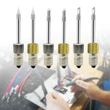 Maxbell Soldering Iron Tips E10 Interface Parts Easy to Use Replacements for Outdoor