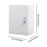 Maxbell Outdoor Junction Box Distributor Case for Industrial Panel Board Electronics Small