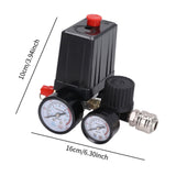 Maxbell Pressure Switch for Air Compressor 90-120 PSI Air Compressor Pressure Switch 16cmx10cm